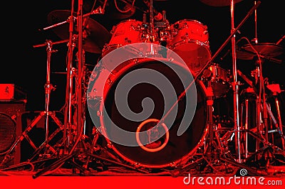 Drum kit Stock Photo