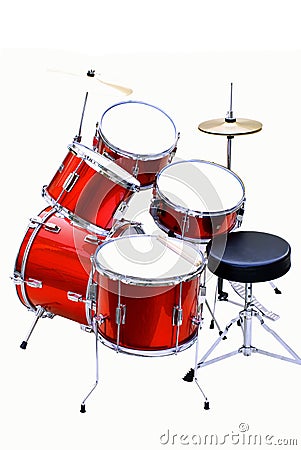 Drum set Stock Photo