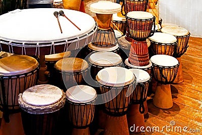 Drums Stock Photo