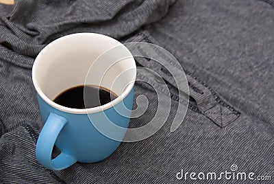 The drunk not enough coffee Stock Photo