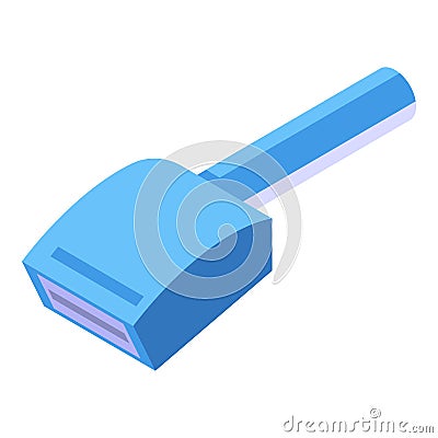 Dry cleaning tool icon, isometric style Vector Illustration
