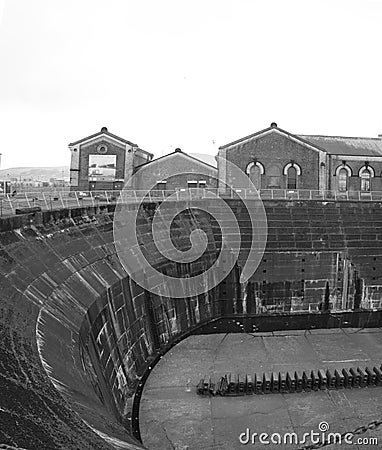 Titanic Dry Dock Editorial Stock Photo