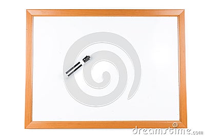 Dry erase board Stock Photo