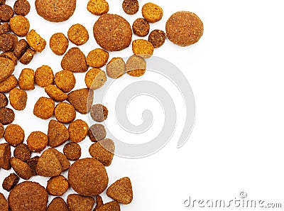 Dry food for dog and cat Stock Photo