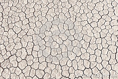 Dry Lake Bed Texture Stock Photo