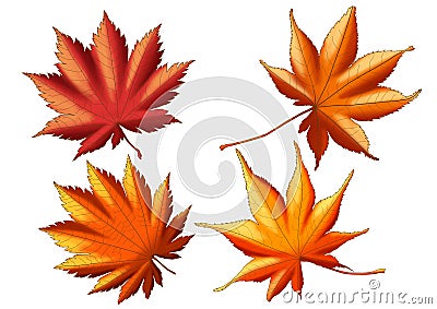 Dry leaf Brown paint Stock Photo