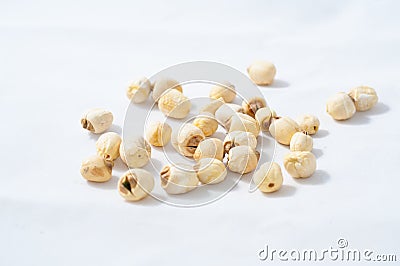 Dry lotus seed Stock Photo