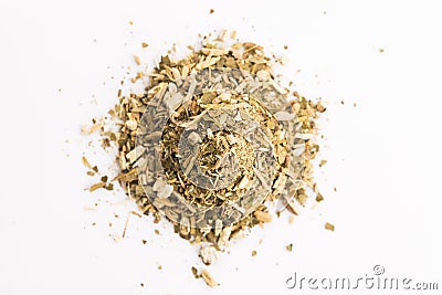 Dry mate tea Stock Photo