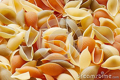 Dry pasta Stock Photo