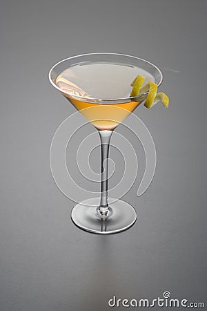 Dry Rob Roy or Manhattan cocktail Stock Photo
