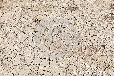 Dry soil cracks desert ground drought Stock Photo