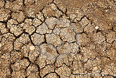 Dry Soil Texture Stock Photo