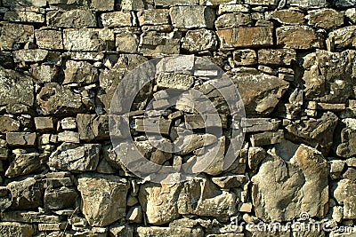 Dry stone Stock Photo