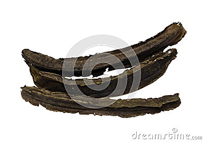 Dry winged bean isolated Stock Photo