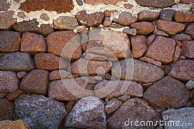 Drystone wall Stock Photo