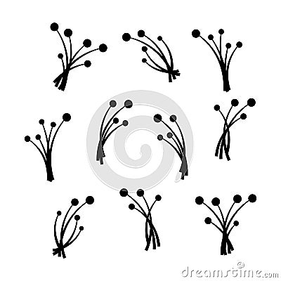 DS043 Pollen Vector Illustration