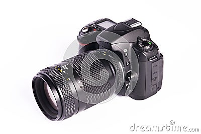 DSLR camera Stock Photo