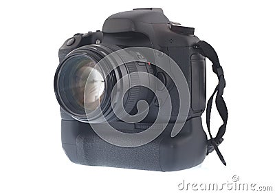 DSLR Digital Camera Stock Photo