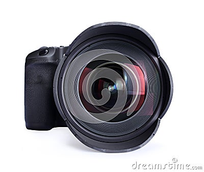 DSLR Digital Camera Stock Photo