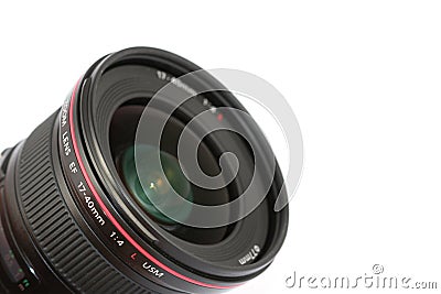 DSLR Lens Stock Photo