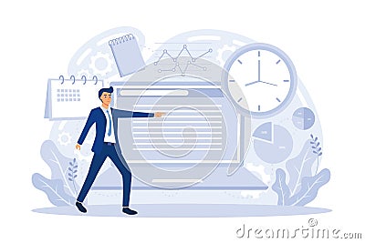 DSM Design structure matrix. Management of complex systems and projects. Vector Illustration