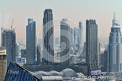 Dubai city view Editorial Stock Photo