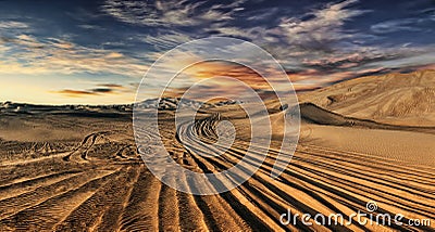 Dubai desert Stock Photo