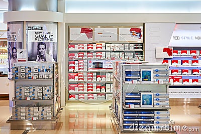 Dubai Duty Free Editorial Stock Photo