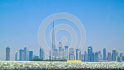 Dubai and its most beautiful facets offer a glimpse into the epitome of modern luxury and architectural marvels. Stock Photo