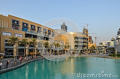 Dubai Mall, Dubai, United Arab Emirates Editorial Stock Photo
