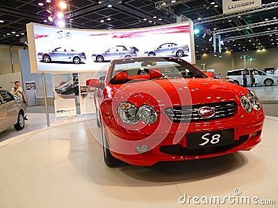 Dubai Motorshow 2009 Luxury Cars Editorial Stock Photo