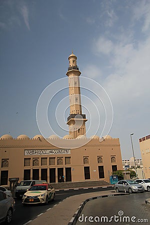 Building, landmark, sky, mosque, tower, place, of, worship, facade Editorial Stock Photo