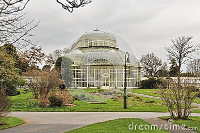 Dublin Botanical Garden in Ireland Stock Photo