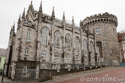 Dublin Castle. Ireland Stock Photo