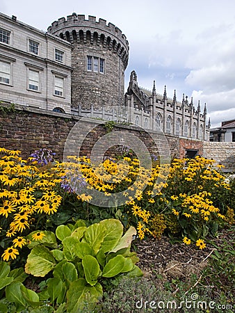 Dublin castle, Ireland Stock Photo