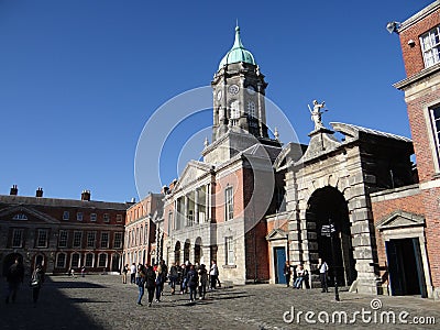 Dublin Castle Editorial Stock Photo