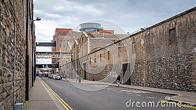 Dublin, Ireland - Guiness storehouse brewery building Editorial Stock Photo