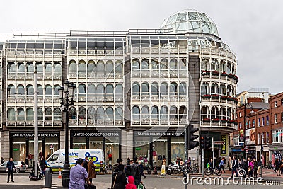 Saint Stephen Green Shopping Center, Dublin, Ireland Editorial Stock Photo