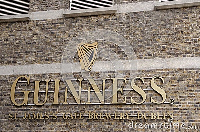 The Guinness Storehouse is a museum in the Irish capital Dublin Editorial Stock Photo