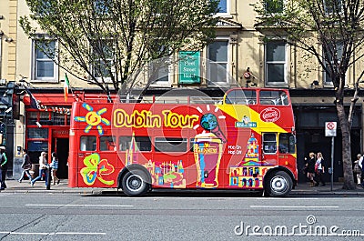 Dublin sightseeing Editorial Stock Photo