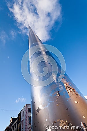 Dublin Spire Editorial Stock Photo