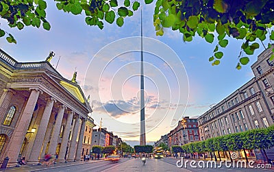 Dublin Spire Stock Photo