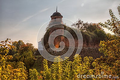 Dubno Castle Stock Photo