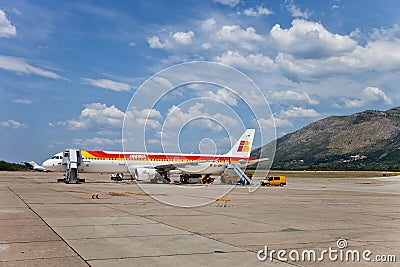 Dubrovnik Airport Editorial Stock Photo