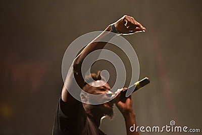 Dubstep live concert Editorial Stock Photo