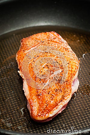 Duck breast Stock Photo