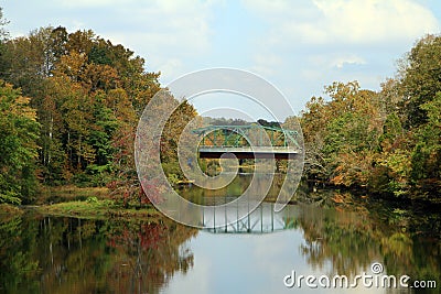 Duck river in MIddle Tennessee Stock Photo