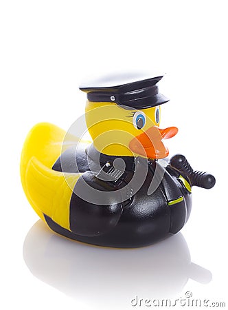 Duck toy Stock Photo