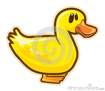 Duckling Vector Illustration