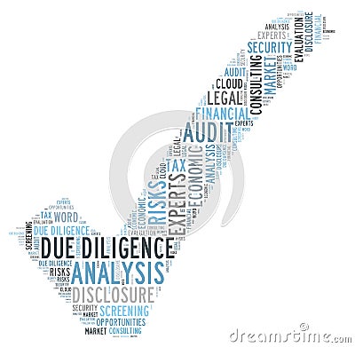 Due Diligence Stock Photo